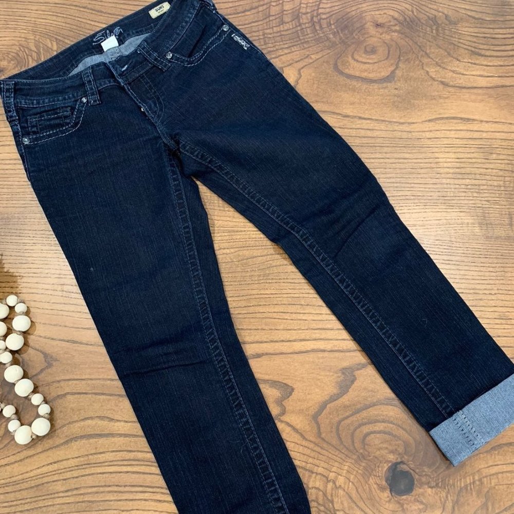 Silver Suki Skinny Jean